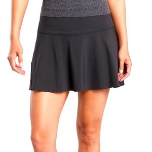 athleta black tennis skirt